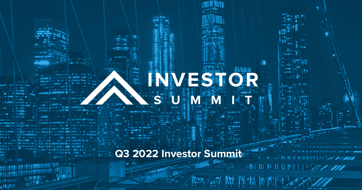 Q3 2022 Virtual Investor Summit